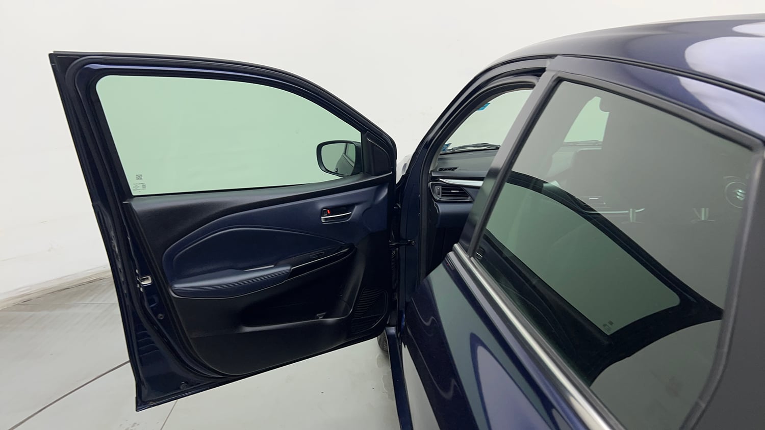 Used 2024 Maruti Suzuki Baleno Alpha AGS Petrol Automatic interior LEFT FRONT DOOR OPEN VIEW
