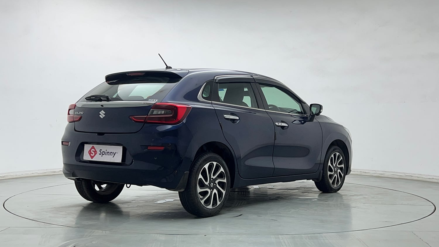 Used 2024 Maruti Suzuki Baleno Alpha AGS Petrol Automatic exterior RIGHT REAR CORNER VIEW