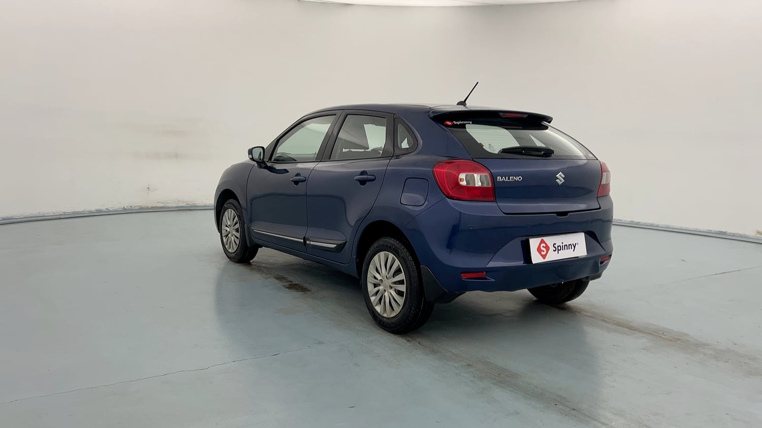 Used 2019 Maruti Suzuki Baleno Delta Petrol Manual exterior LEFT REAR CORNER VIEW