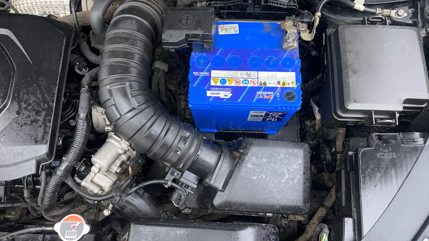 Used 2021 Kia Sonet GTX Plus 1.5 AT Diesel Automatic engine ENGINE LEFT SIDE VIEW