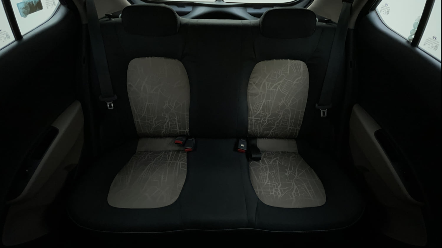 Used 2014 Hyundai Grand i10 Sportz 1.2 Kappa VTVT Petrol Manual interior REAR SEAT CONDITION VIEW