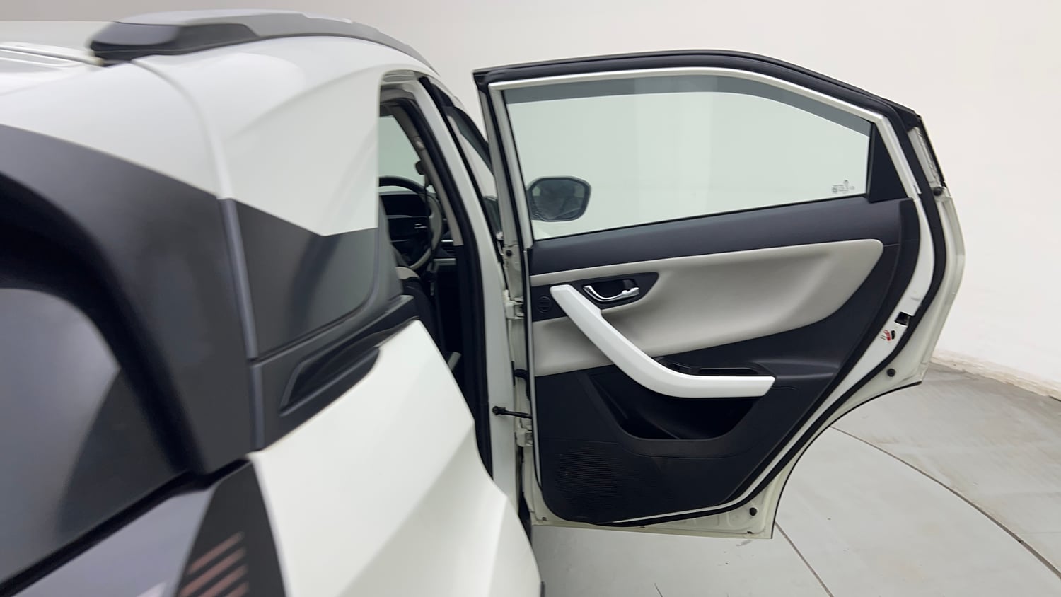 Used 2024 Tata Nexon Creative 1.2 Revotron Petrol 6MT Petrol Manual interior RIGHT REAR DOOR OPEN VIEW