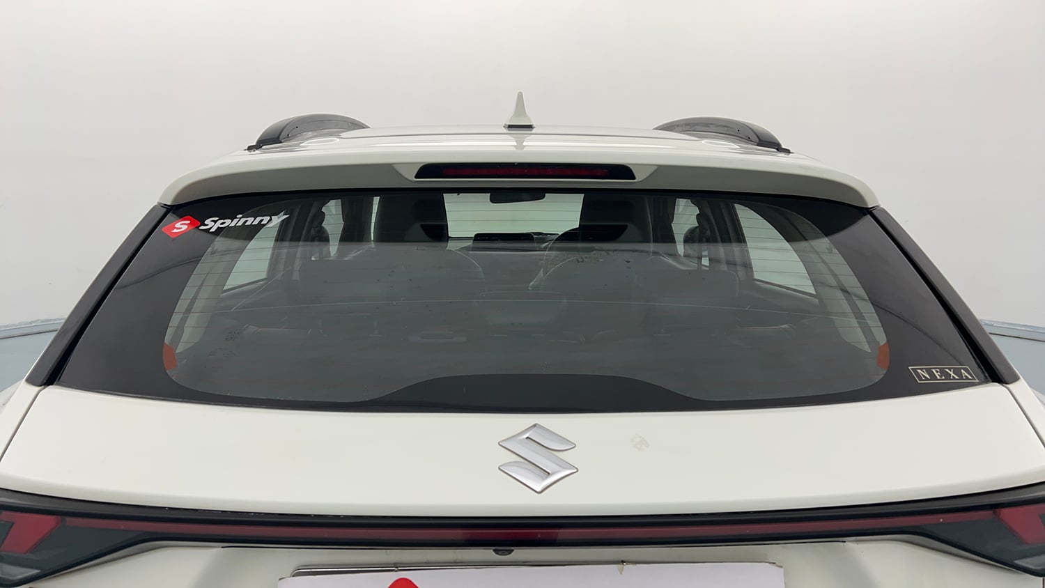 Used 2024 Maruti Suzuki Fronx Delta Plus 1.2L MT Petrol Manual exterior BACK WINDSHIELD VIEW