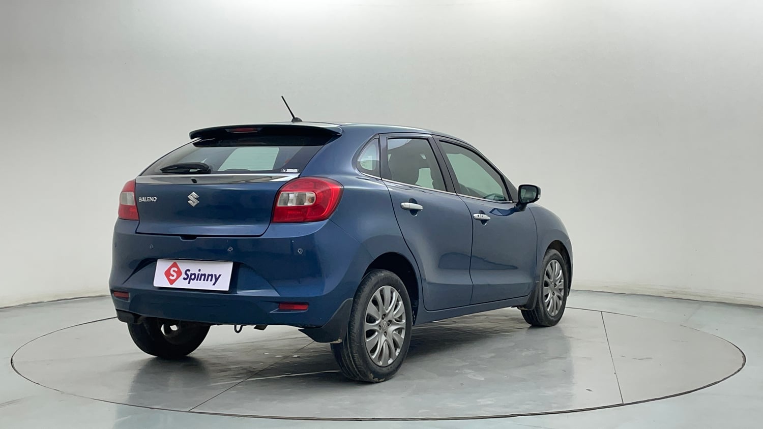 Used 2017 Maruti Suzuki Baleno Zeta 1.2 AT Petrol Automatic exterior RIGHT REAR CORNER VIEW