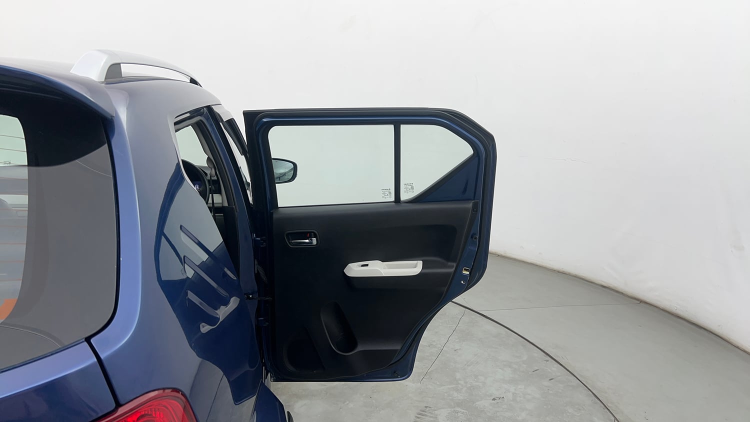 Used 2021 Maruti Suzuki Ignis Zeta 1.2 MT Petrol Manual interior RIGHT REAR DOOR OPEN VIEW