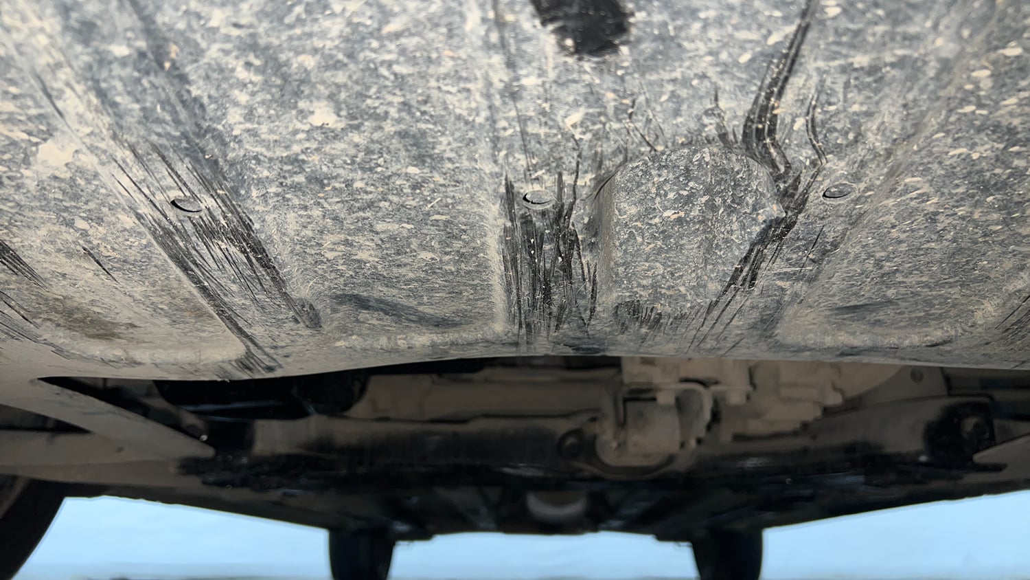 Used 2022 Hyundai Verna S Plus 1.5 VTVT Petrol Manual extra FRONT LEFT UNDERBODY VIEW