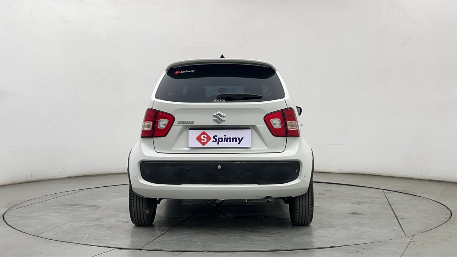 Used 2017 Maruti Suzuki Ignis Zeta 1.2 AMT Petrol Automatic exterior BACK VIEW