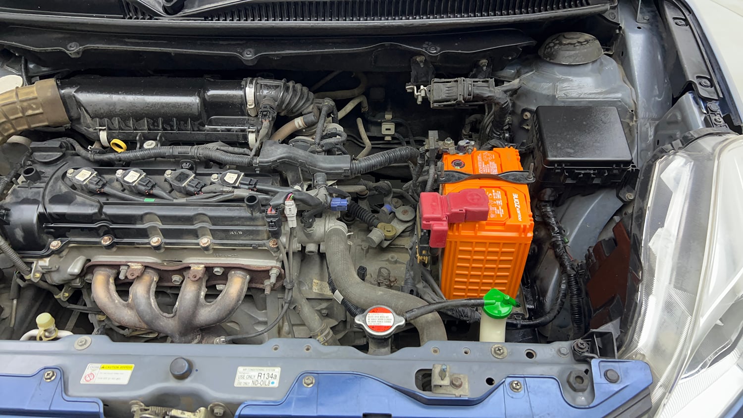 Used 2018 Maruti Suzuki Baleno Delta 1.2 Petrol Manual engine ENGINE LEFT SIDE VIEW
