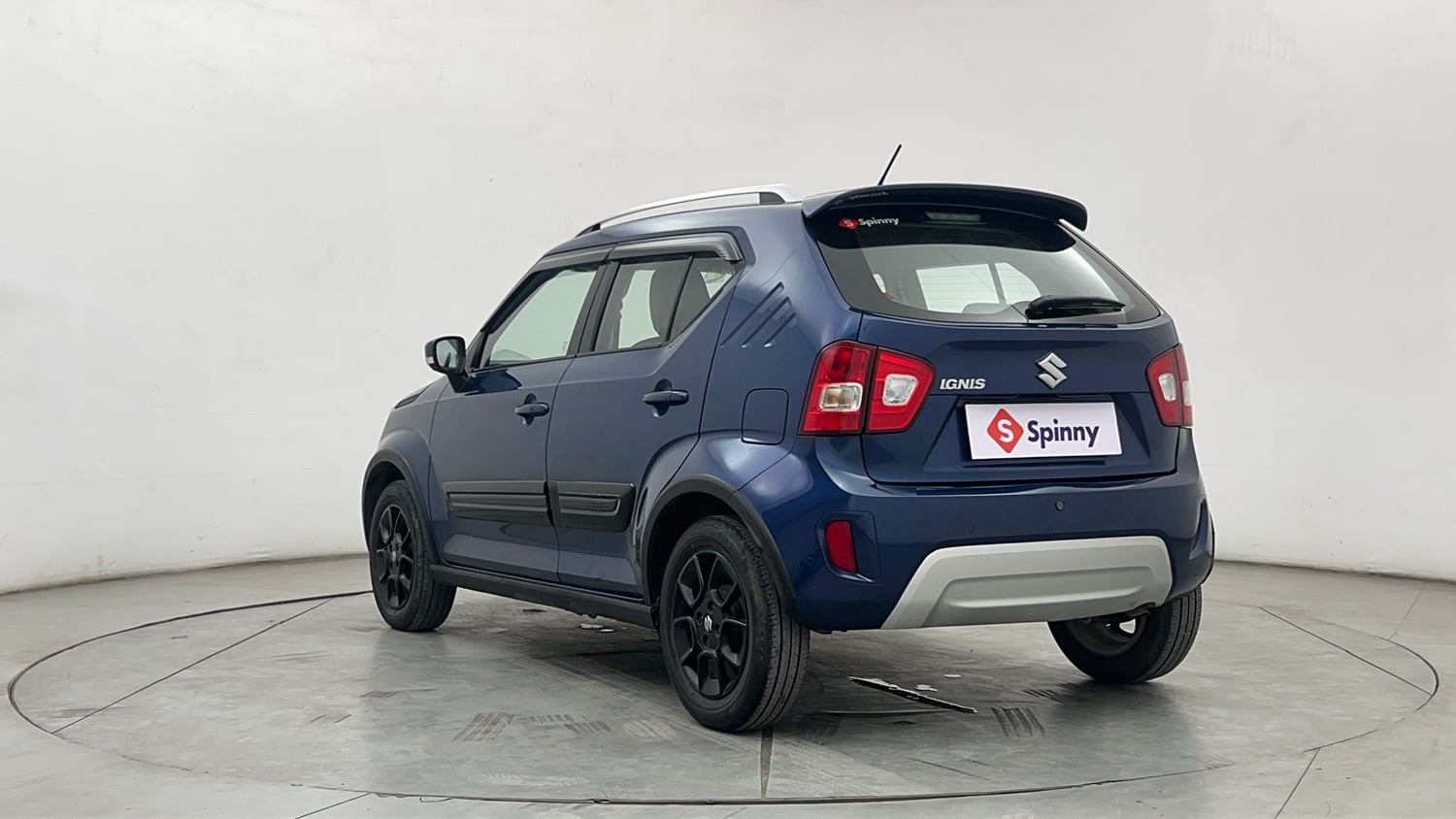 Used 2021 Maruti Suzuki Ignis Zeta 1.2 MT Petrol Manual exterior LEFT REAR CORNER VIEW