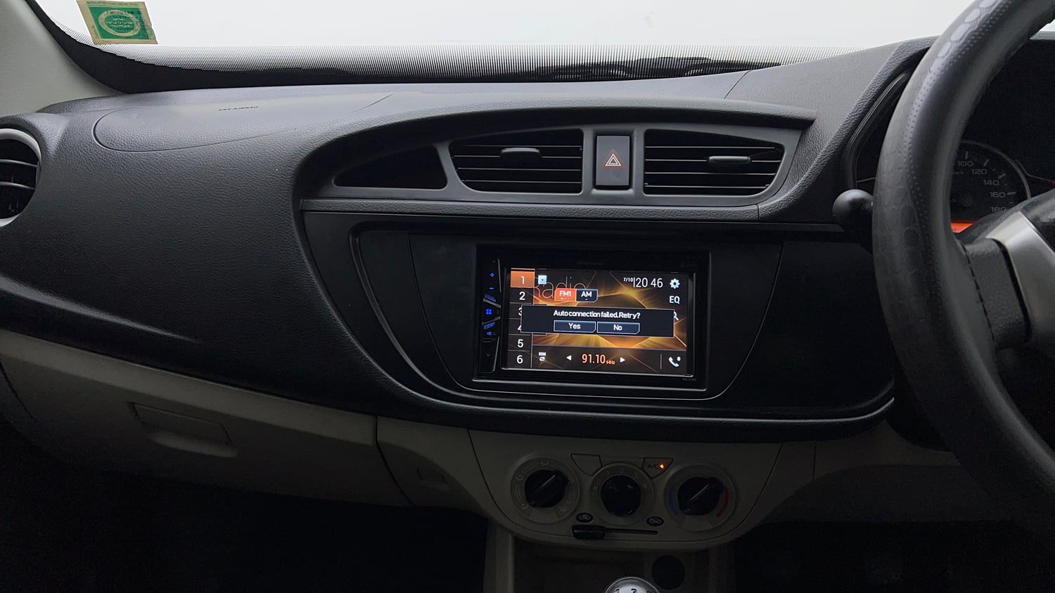 Used 2021 Maruti Suzuki Alto 800 LXi (O) Petrol Manual interior MUSIC SYSTEM & AC CONTROL VIEW