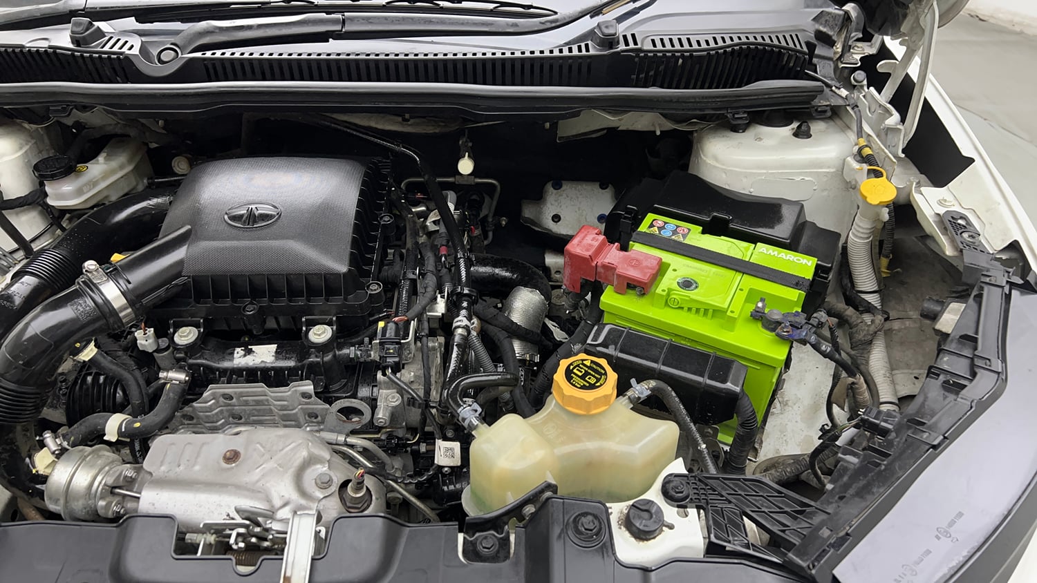 Used 2024 Tata Nexon Creative 1.2 Revotron Petrol 6MT Petrol Manual engine ENGINE LEFT SIDE VIEW