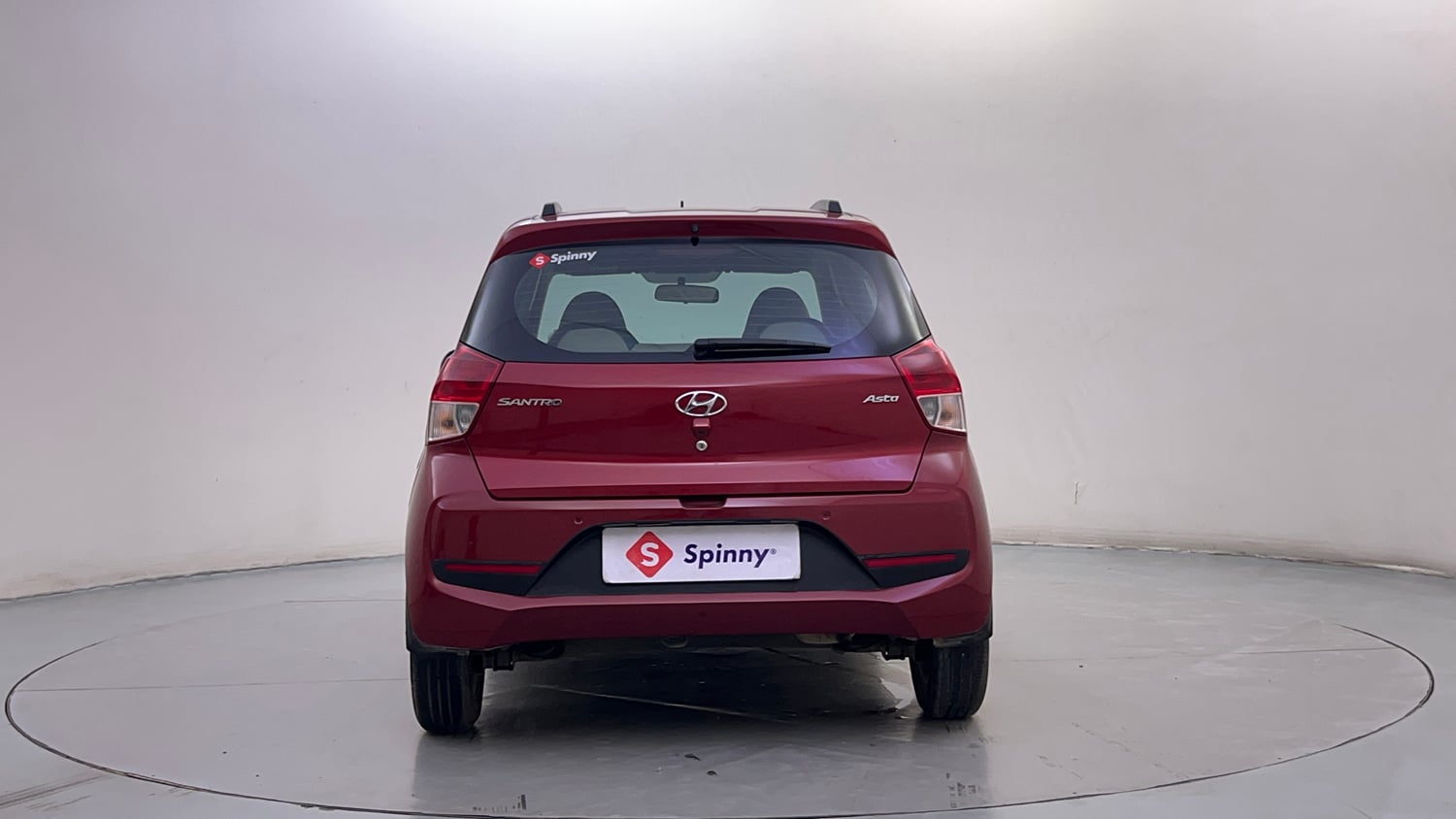 Used 2018 Hyundai Santro Asta Petrol Manual exterior BACK VIEW