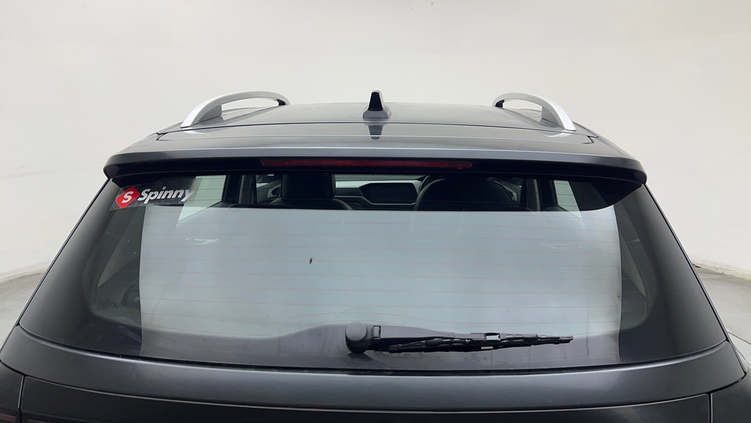 Used 2023 Volkswagen Taigun Highline 1.0 TSI MT Petrol Manual exterior BACK WINDSHIELD VIEW