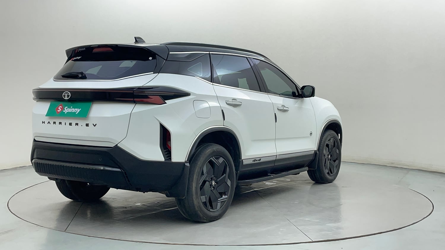 Used 2026 Tata Harrier EV Fearless + 75 Electric Automatic exterior RIGHT REAR CORNER VIEW