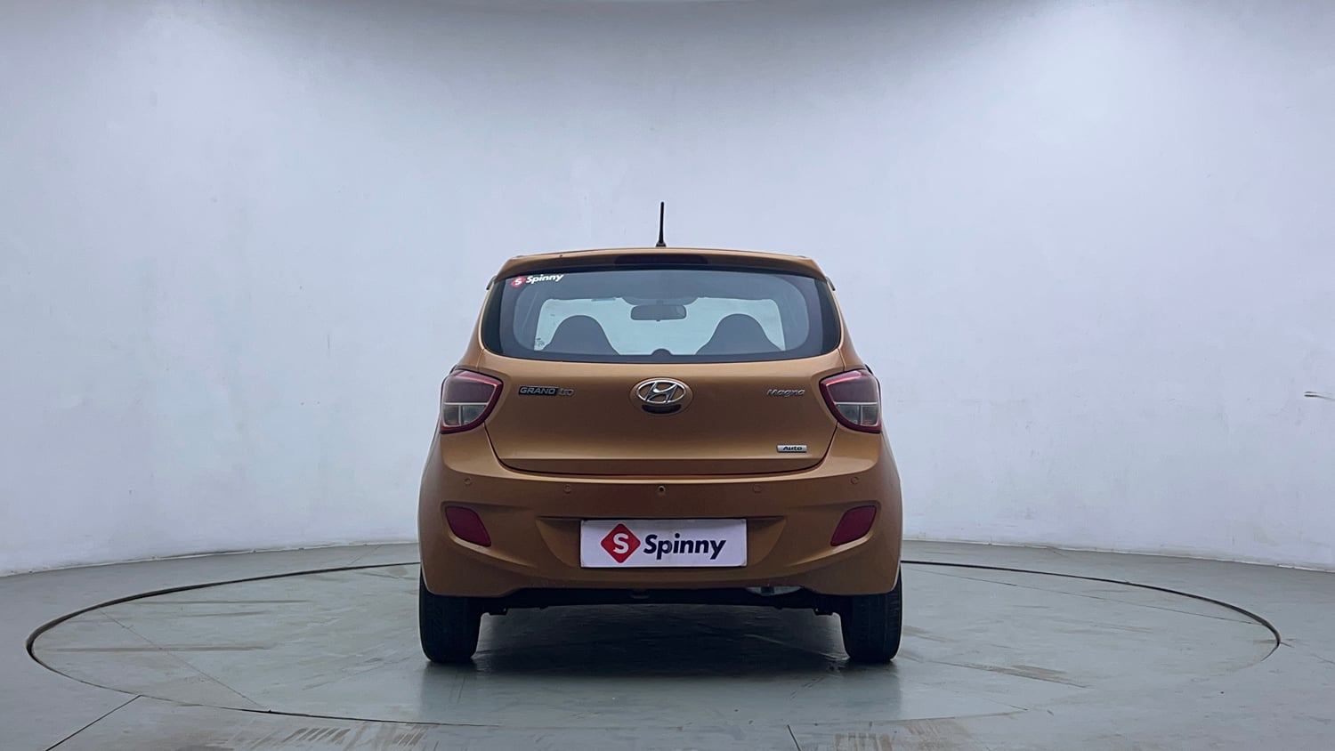 Used 2016 Hyundai Grand i10 Magna AT 1.2 Kappa VTVT Petrol Automatic exterior BACK VIEW
