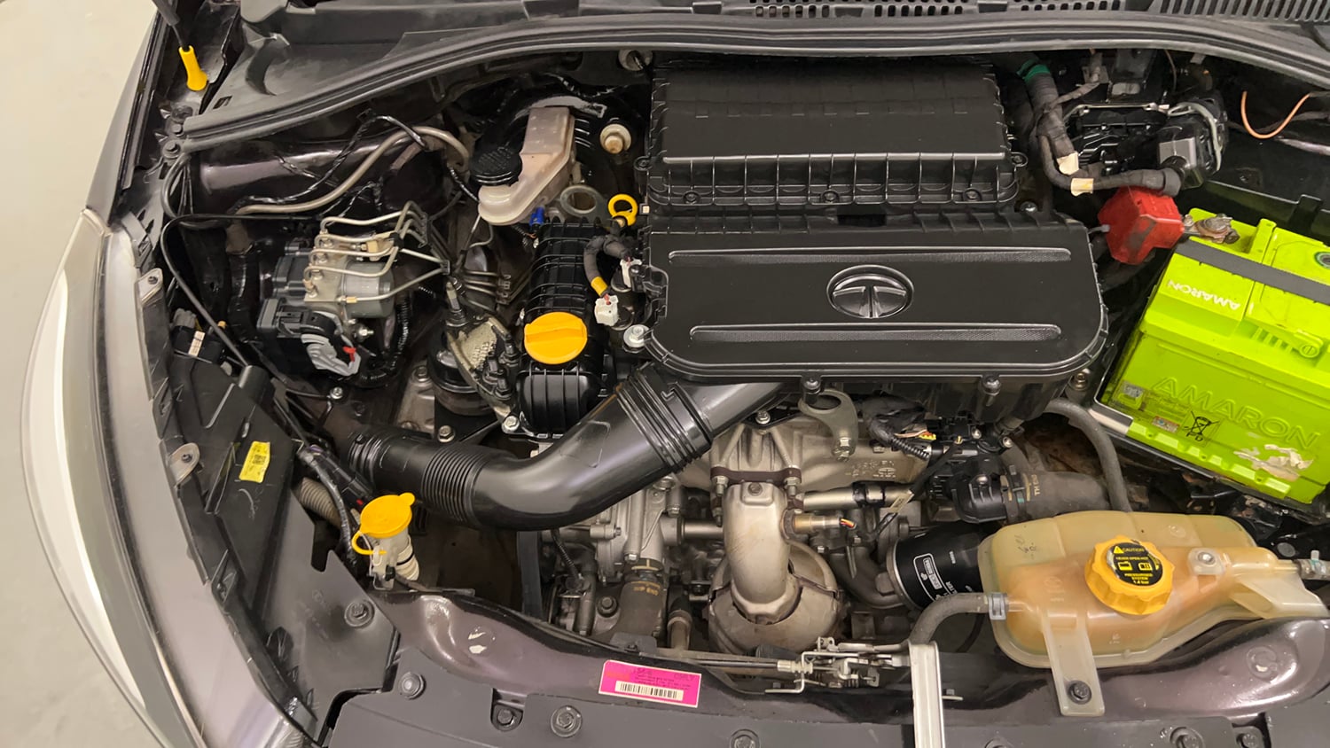 Used 2023 Tata Tiago XZ Plus CNG Cng Manual engine ENGINE RIGHT SIDE VIEW