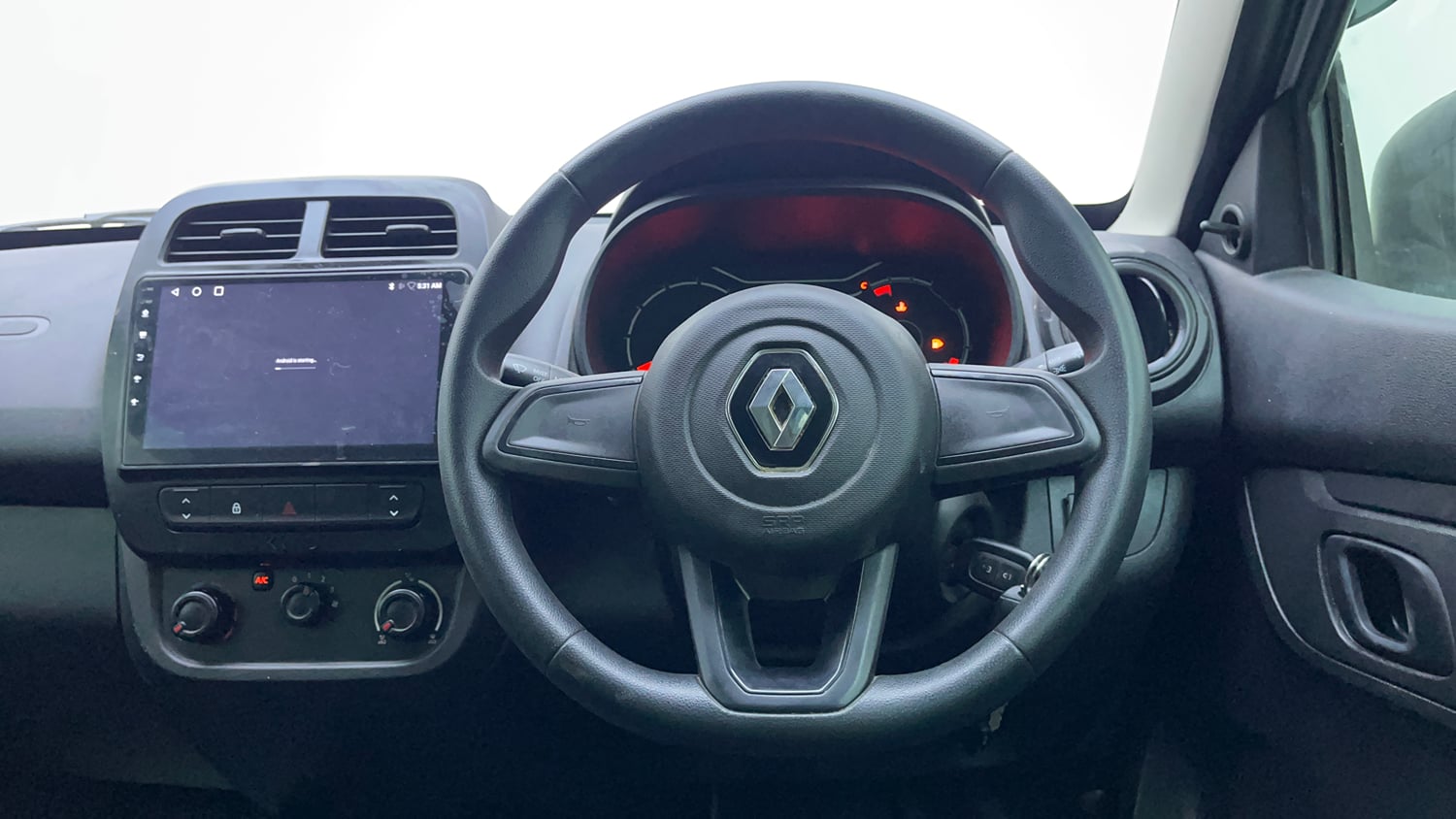 Used 2021 Renault Kwid RXL Petrol Manual interior STEERING VIEW