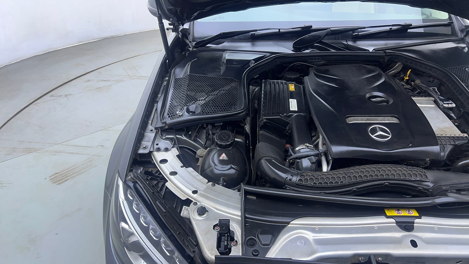 Used 2017 Mercedes-Benz C-Class C 200 Avantgarde Petrol Automatic engine ENGINE RIGHT SIDE VIEW