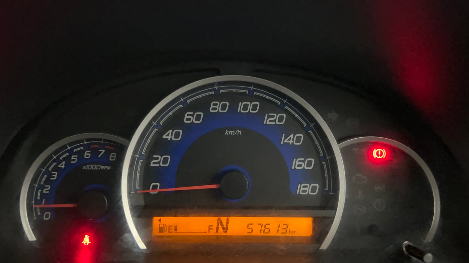 Used 2018 Maruti Suzuki Wagon R 1.0 VXI AMT Petrol Automatic interior CLUSTERMETER VIEW