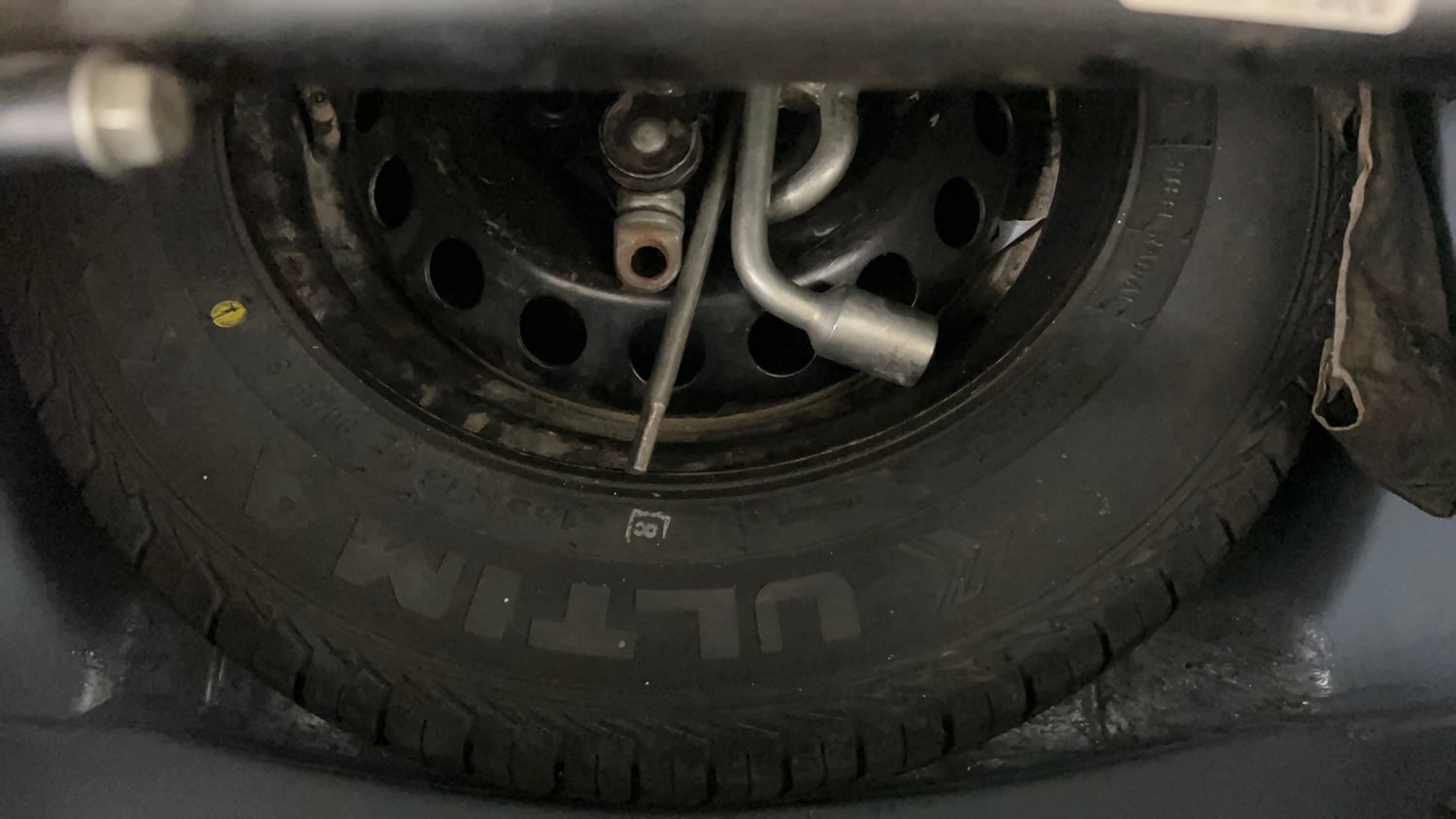 Used 2023 Tata Tiago XZ Plus CNG Cng Manual tyres SPARE TYRE VIEW