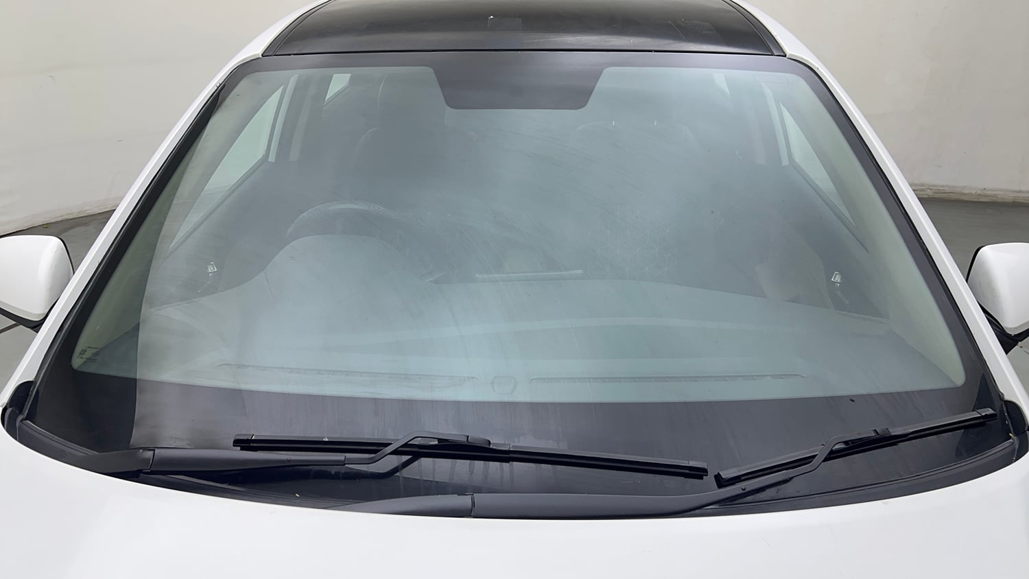 Used 2022 Hyundai Verna S Plus 1.5 VTVT Petrol Manual exterior FRONT WINDSHIELD VIEW