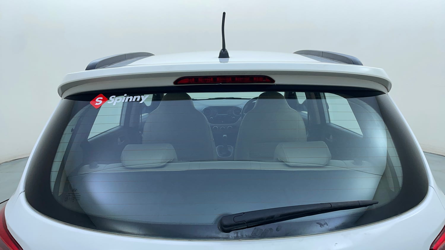 Used 2014 Hyundai Grand i10 Asta AT 1.2 Kappa VTVT Petrol Automatic exterior BACK WINDSHIELD VIEW