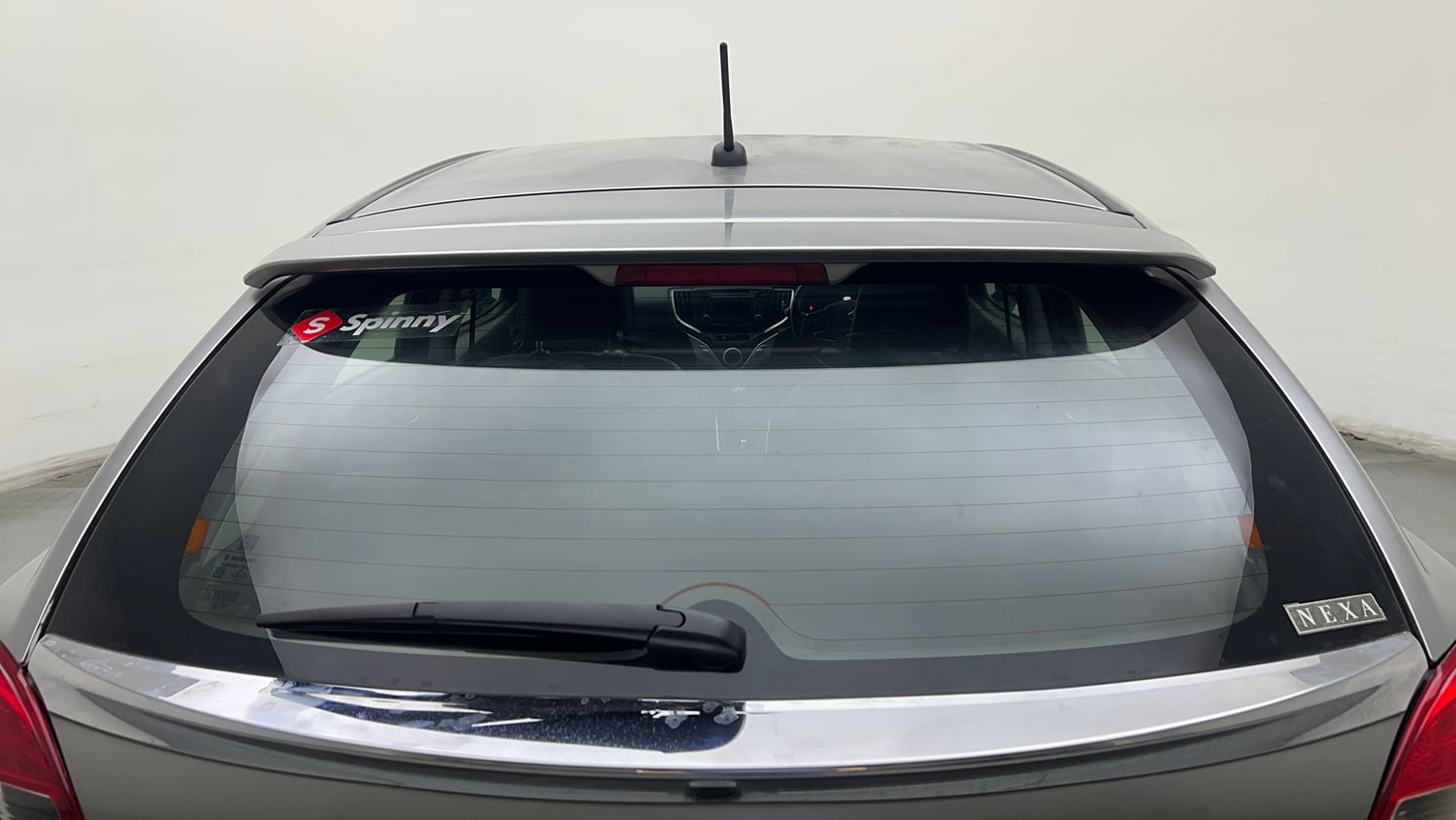 Used 2018 Maruti Suzuki Baleno Zeta 1.2 Petrol Manual exterior BACK WINDSHIELD VIEW