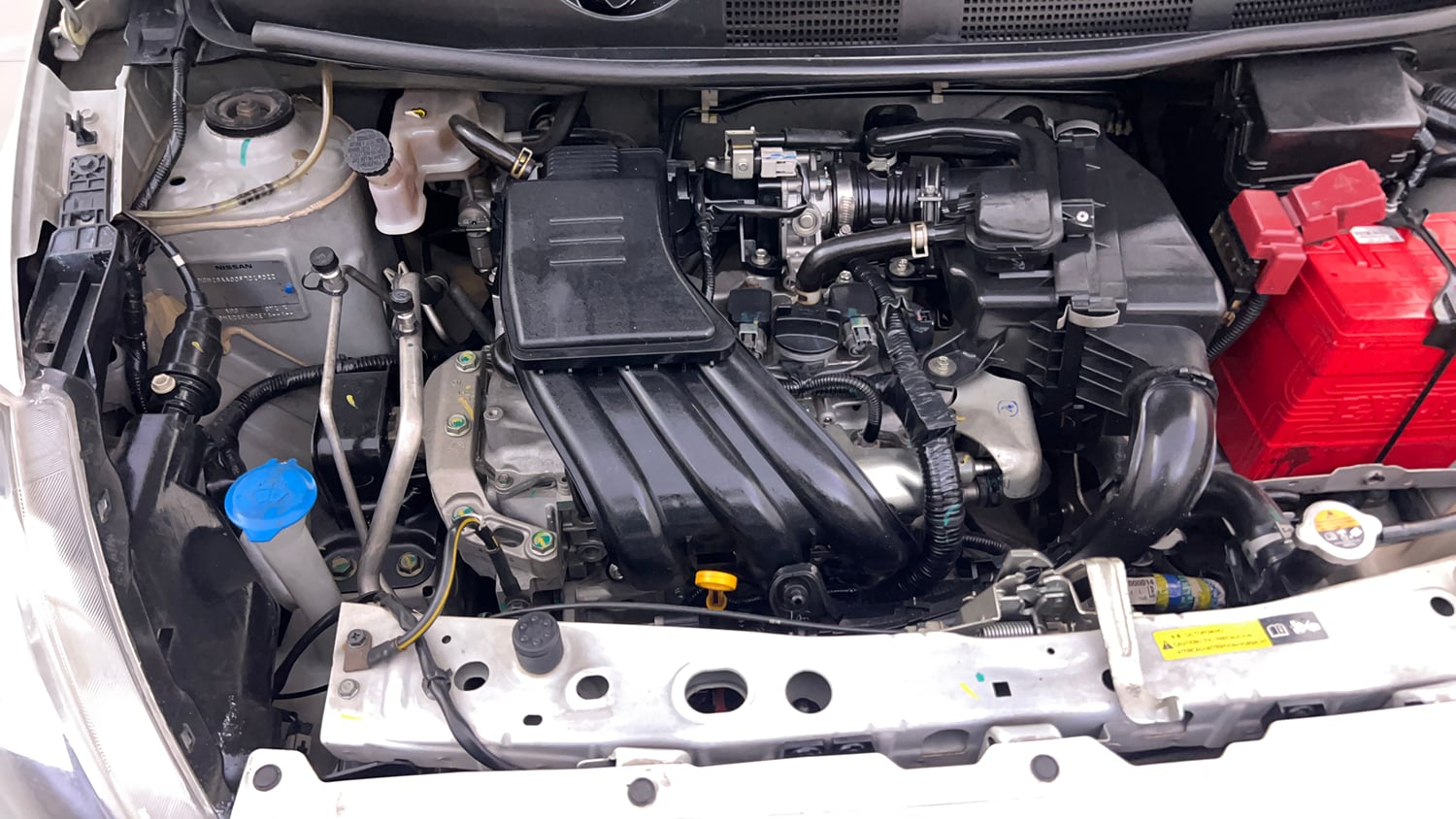 Used 2015 Datsun GO T Petrol Manual engine ENGINE RIGHT SIDE VIEW