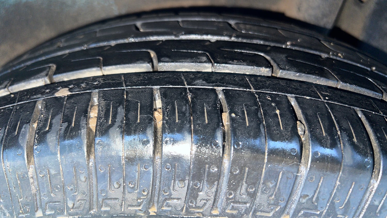 Used 2018 Maruti Suzuki Ignis Delta 1.2 MT Petrol Manual tyres LEFT REAR TYRE TREAD VIEW