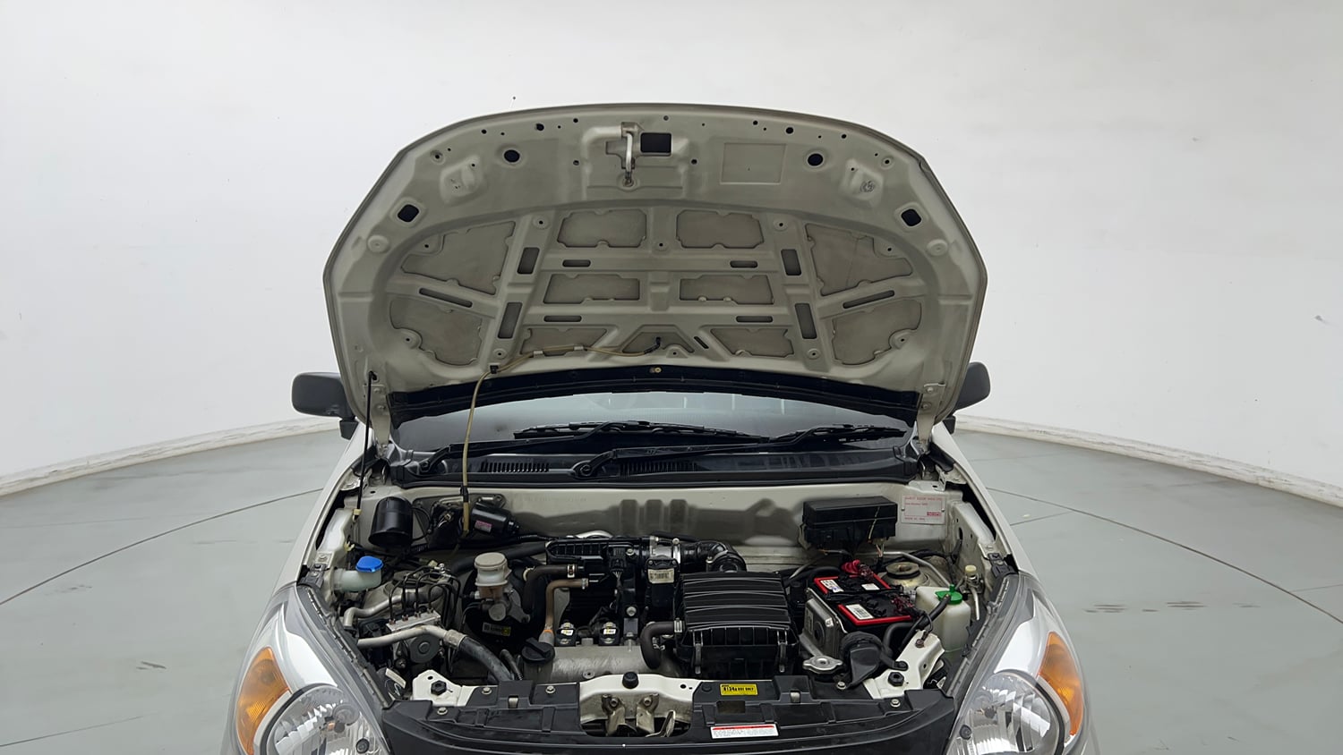 Used 2021 Maruti Suzuki Alto 800 LXi (O) Petrol Manual engine ENGINE & BONNET OPEN FRONT VIEW