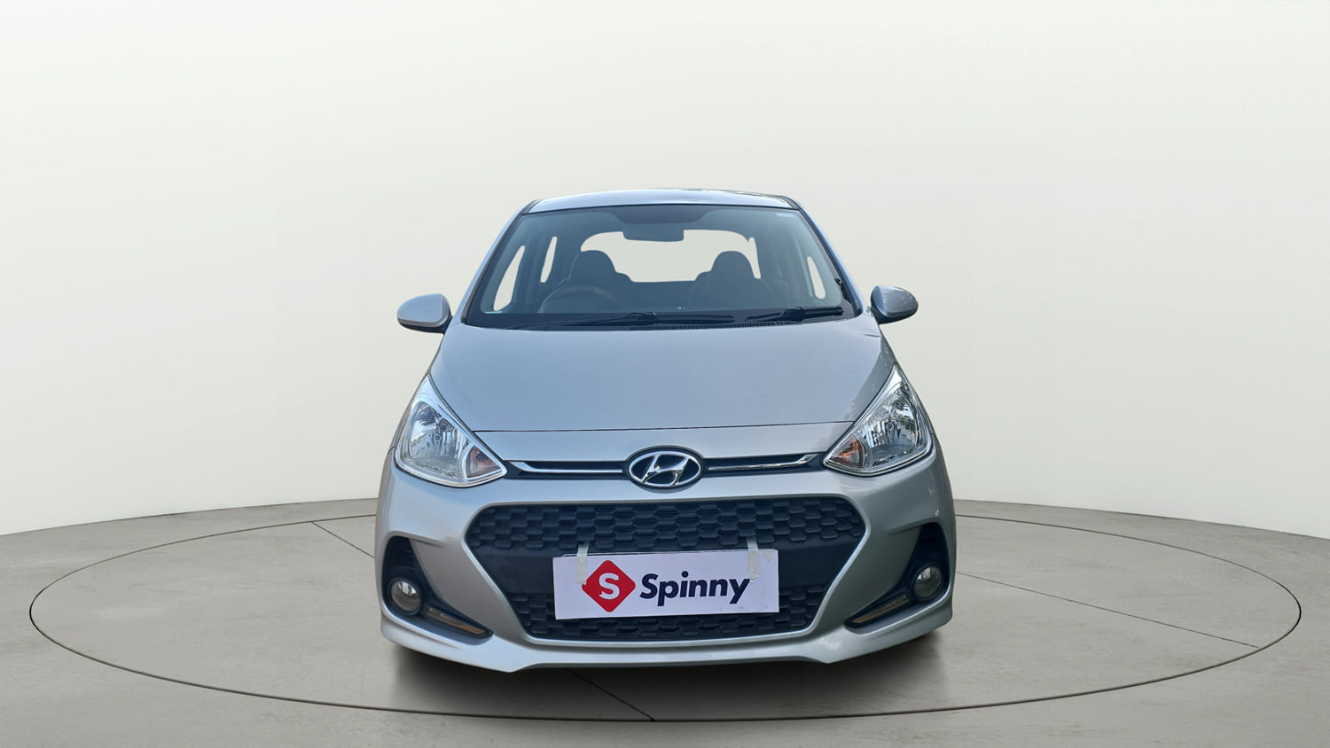 Used 2018 Hyundai Grand i10 Magna 1.2 Kappa VTVT Petrol Manual exterior FRONT VIEW