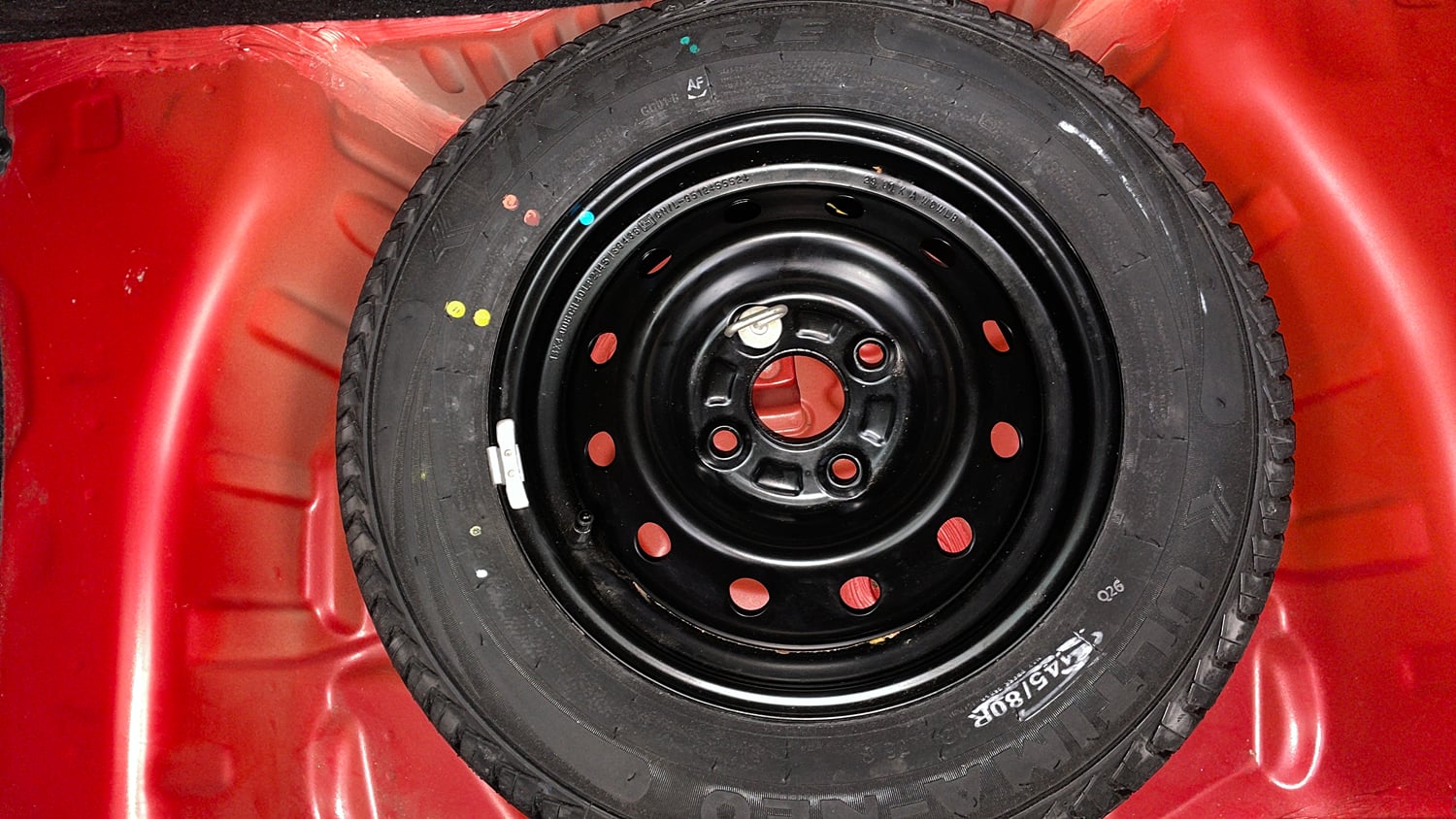 Used 2023 Maruti Suzuki Alto K10 VXi Plus Petrol Manual tyres SPARE TYRE VIEW