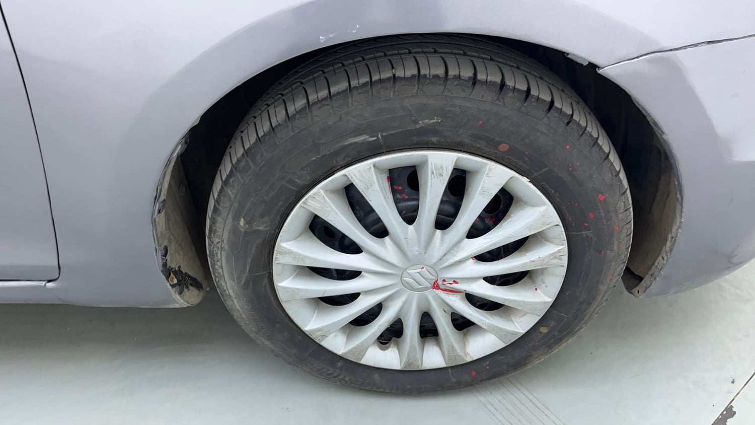 Used 2018 Maruti Suzuki Ciaz Delta 1.3 Hybrid Diesel Manual tyres RIGHT FRONT TYRE RIM VIEW