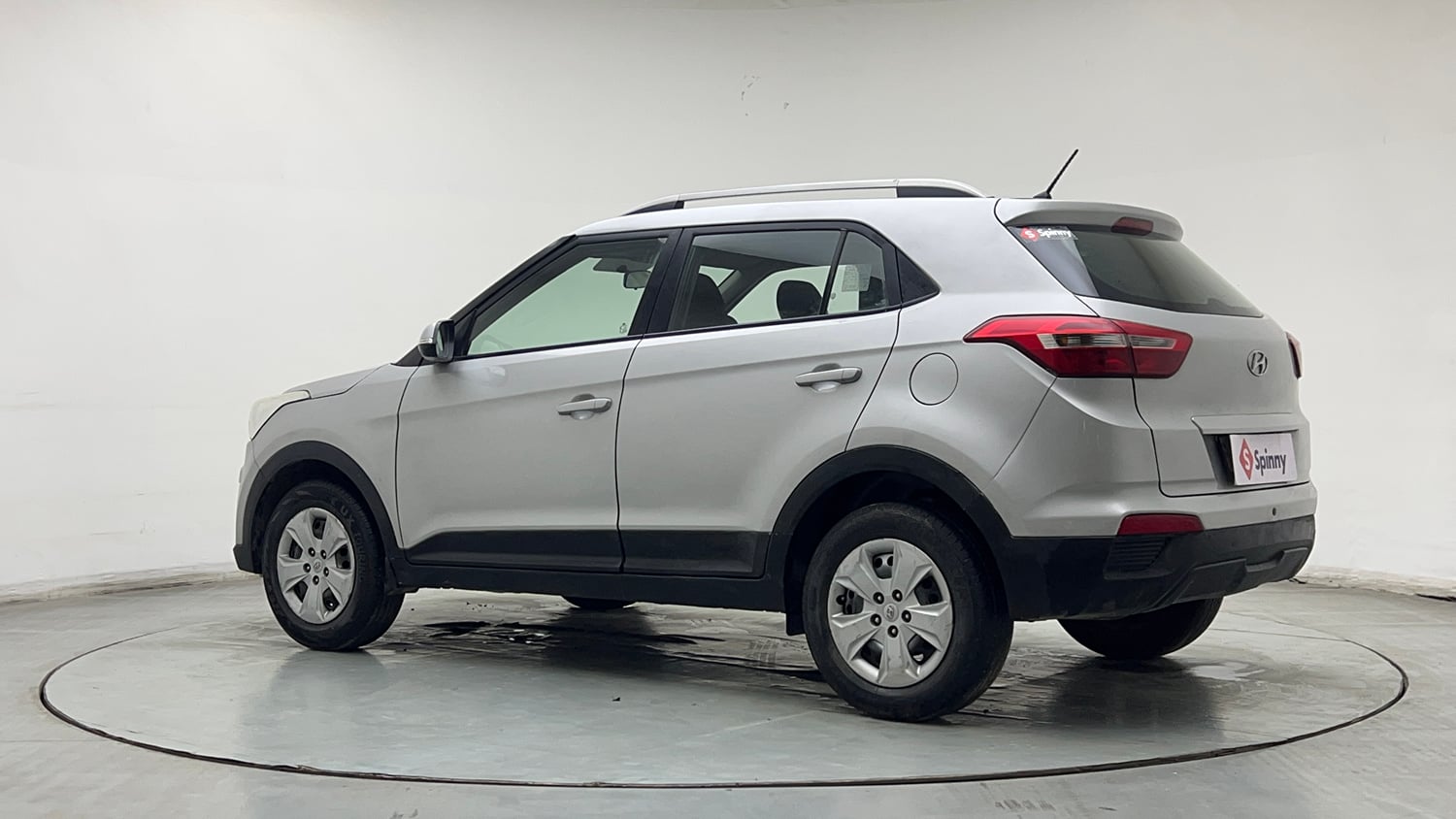 Used 2018 Hyundai Creta E Plus 1.6 Petrol Petrol Manual exterior LEFT REAR CORNER VIEW
