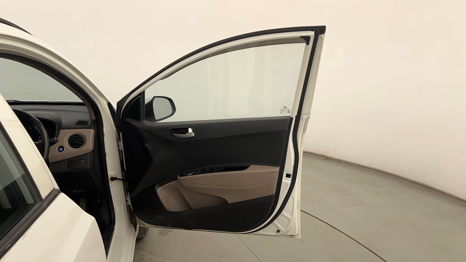 Used 2015 Hyundai Grand i10 Asta 1.2 Kappa VTVT Petrol Manual interior RIGHT FRONT DOOR OPEN VIEW