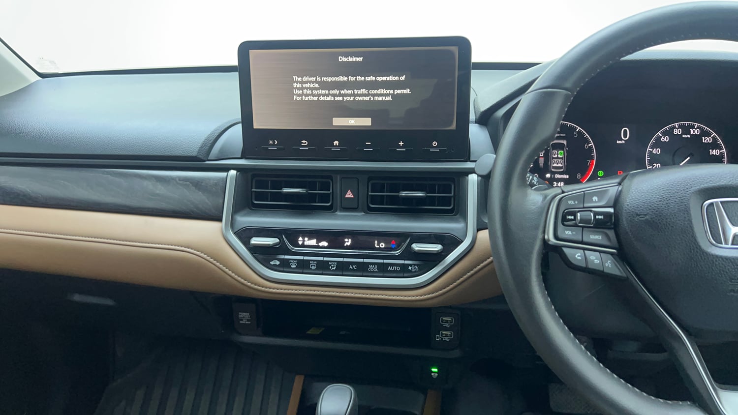 Used 2024 Honda Elevate ZX CVT Petrol Automatic interior MUSIC SYSTEM & AC CONTROL VIEW