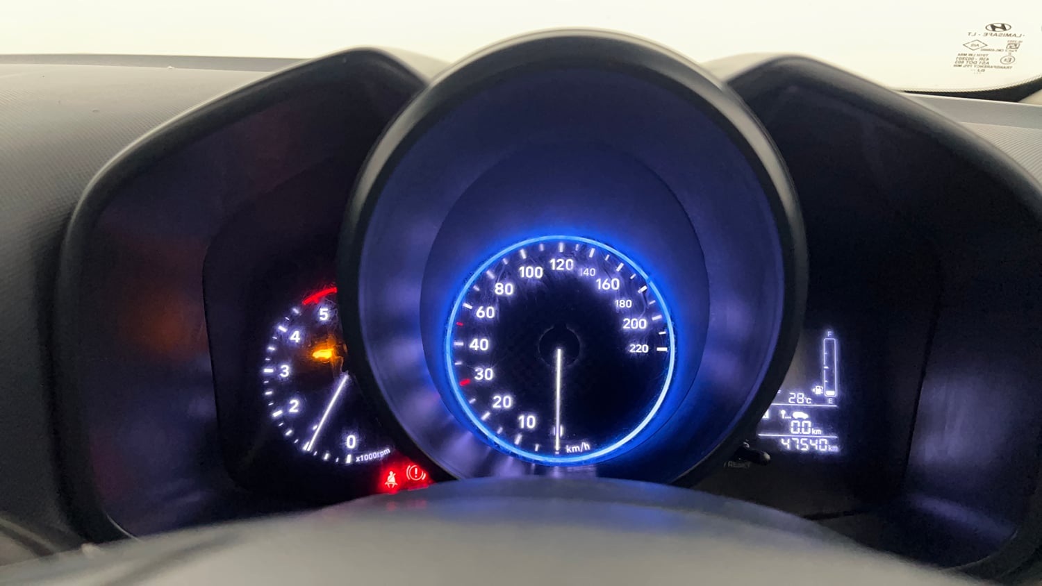 Used 2020 Hyundai Venue SX 1.4 CRDi Dual Tone Diesel Manual interior CLUSTERMETER VIEW