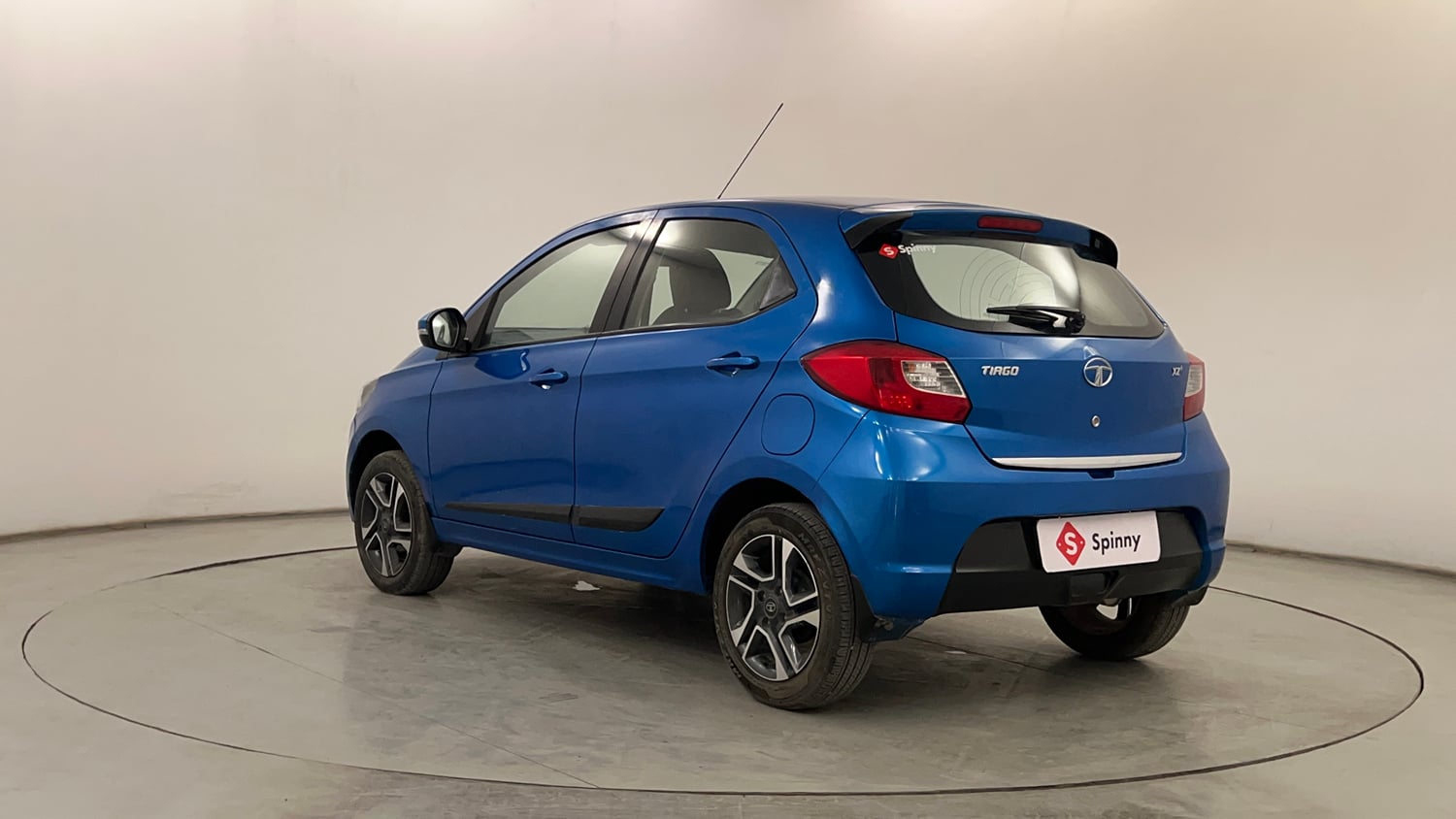 Used 2019 Tata Tiago Revotron XZ Plus Petrol Manual exterior LEFT REAR CORNER VIEW