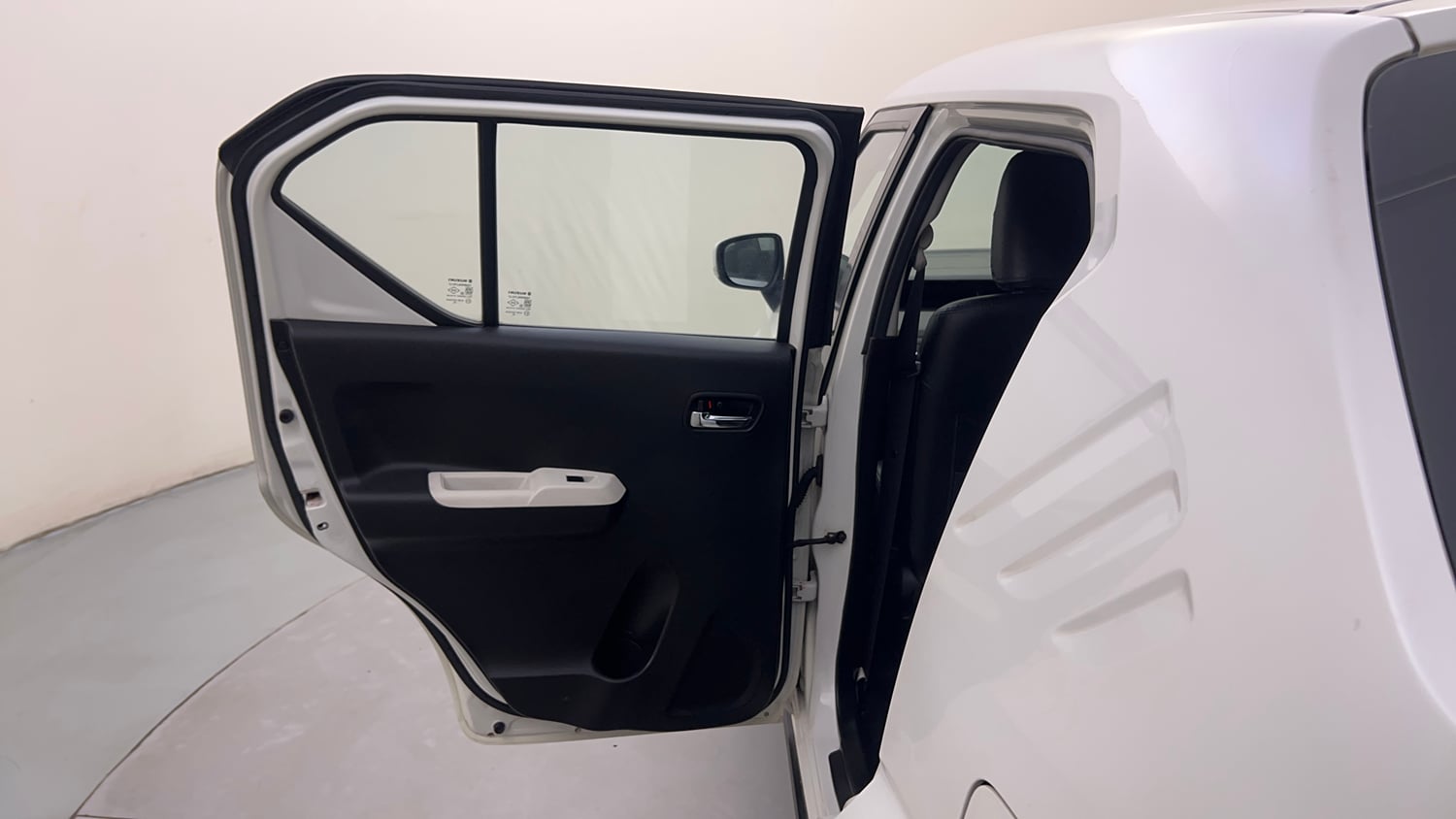 Used 2018 Maruti Suzuki Ignis Alpha 1.2 AMT Petrol Automatic interior LEFT REAR DOOR OPEN VIEW