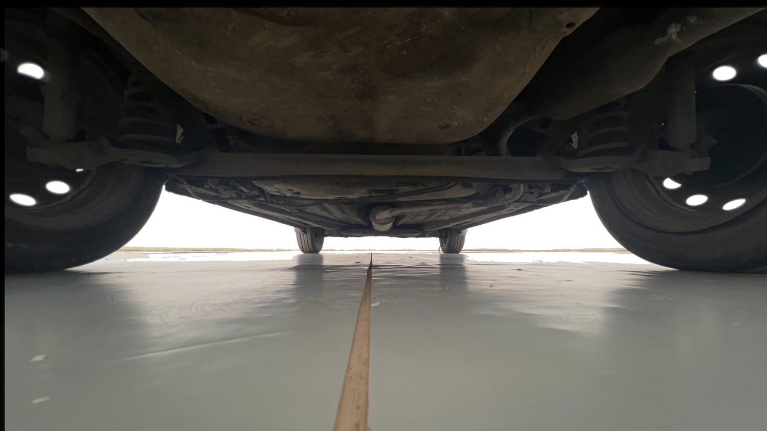 Used 2022 Maruti Suzuki Ignis Sigma 1.2 MT Petrol Manual extra REAR UNDERBODY VIEW (TAKEN FROM REAR)