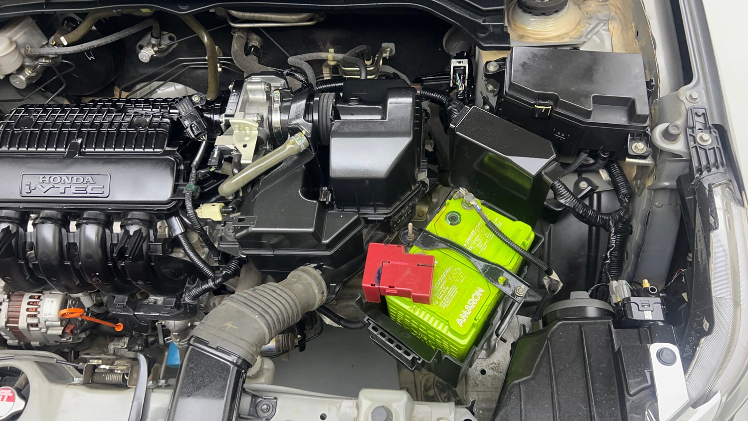 Used 2022 Honda Amaze S MT 1.2 Petrol Petrol Manual engine ENGINE LEFT SIDE VIEW