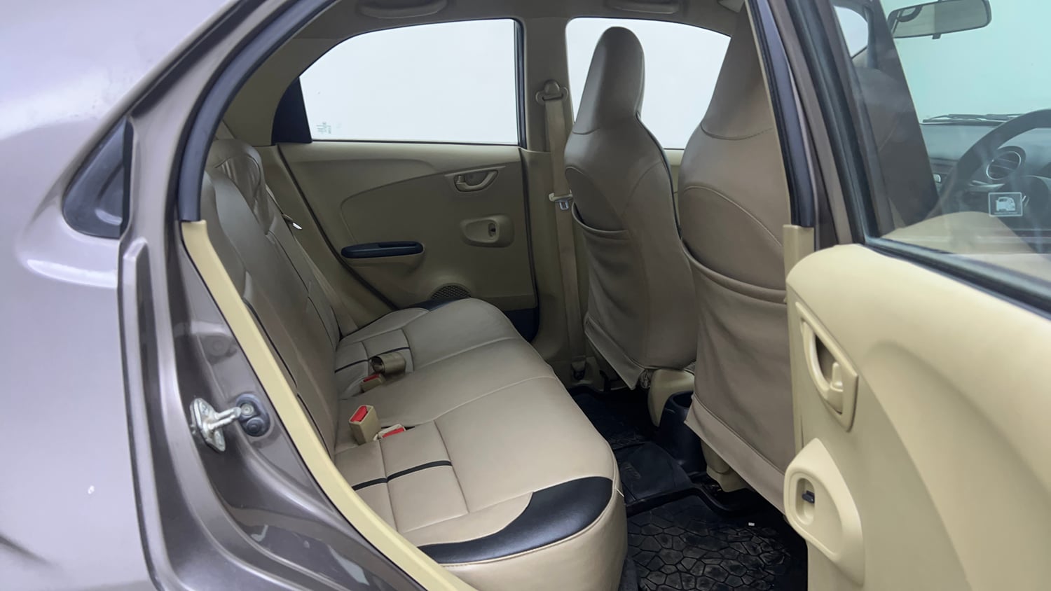 Used 2016 Honda Brio S MT Petrol Manual interior RIGHT SIDE REAR DOOR CABIN VIEW