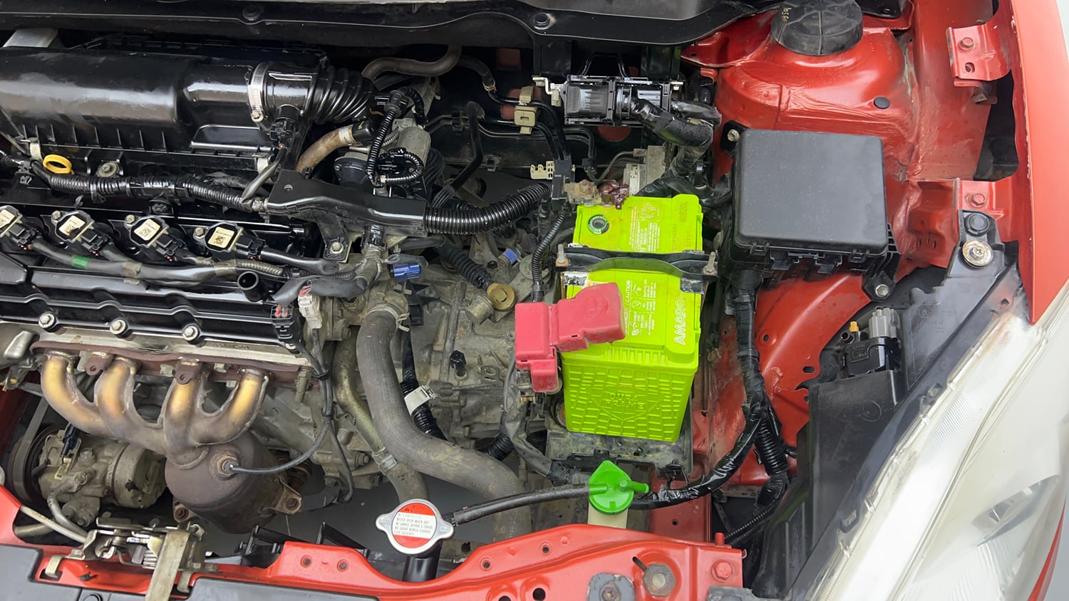 Used 2018 Maruti Suzuki Swift VXi Petrol Manual engine ENGINE LEFT SIDE VIEW
