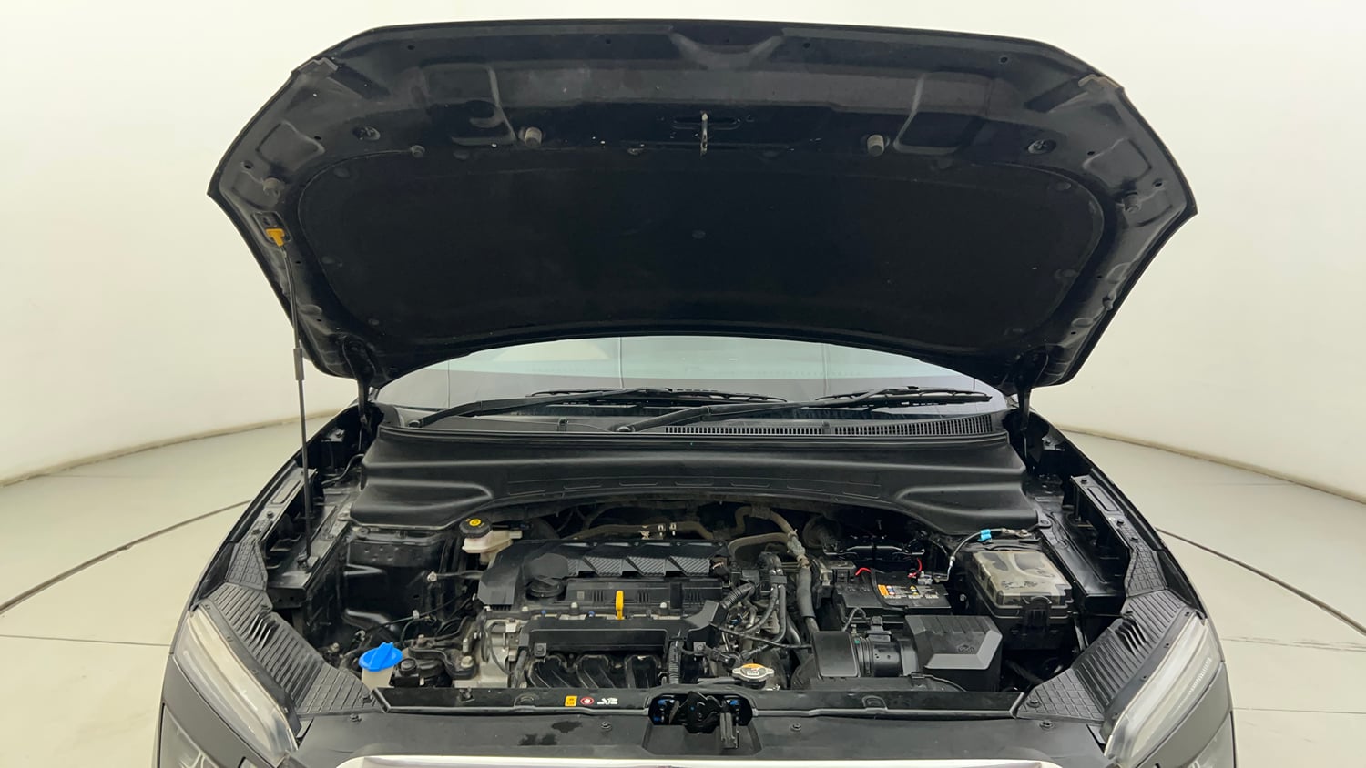 Used 2023 Hyundai Creta SX 1.5 Petrol Petrol Manual engine ENGINE & BONNET OPEN FRONT VIEW