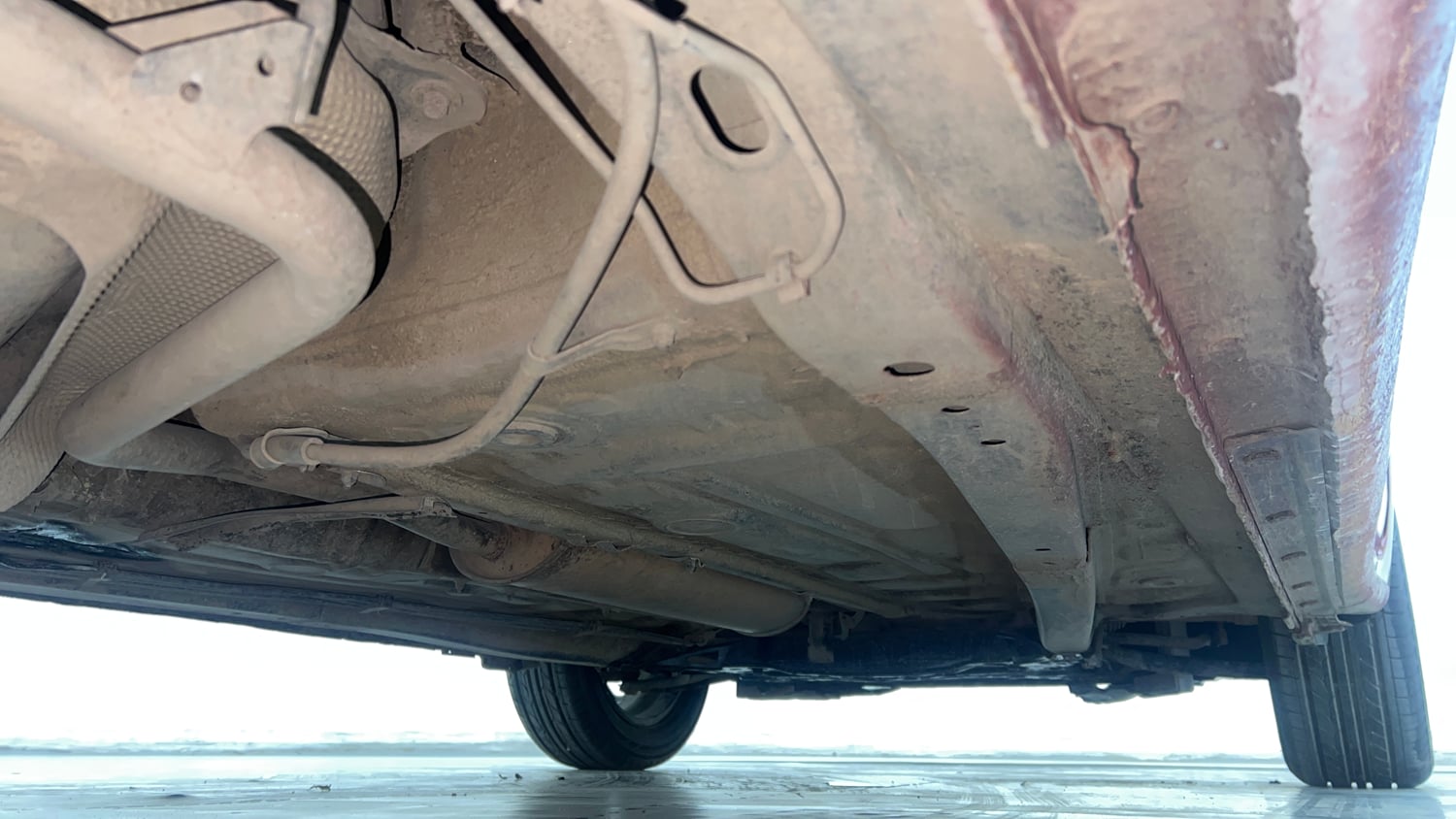 Used 2017 Maruti Suzuki Dzire VXi Petrol Manual extra REAR RIGHT UNDERBODY VIEW