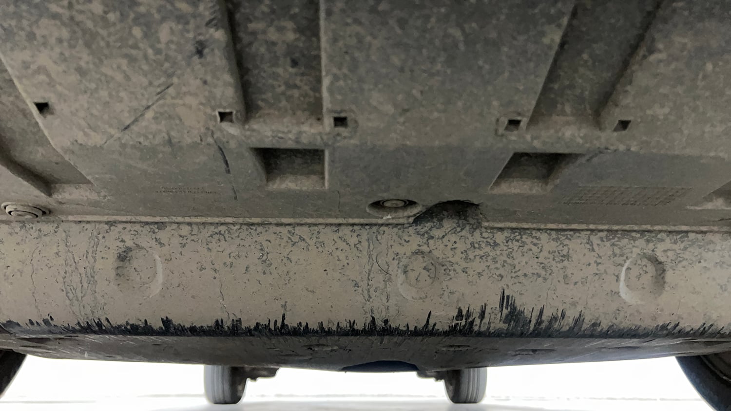 Used 2022 Honda City V CVT Petrol Petrol Automatic extra FRONT LEFT UNDERBODY VIEW