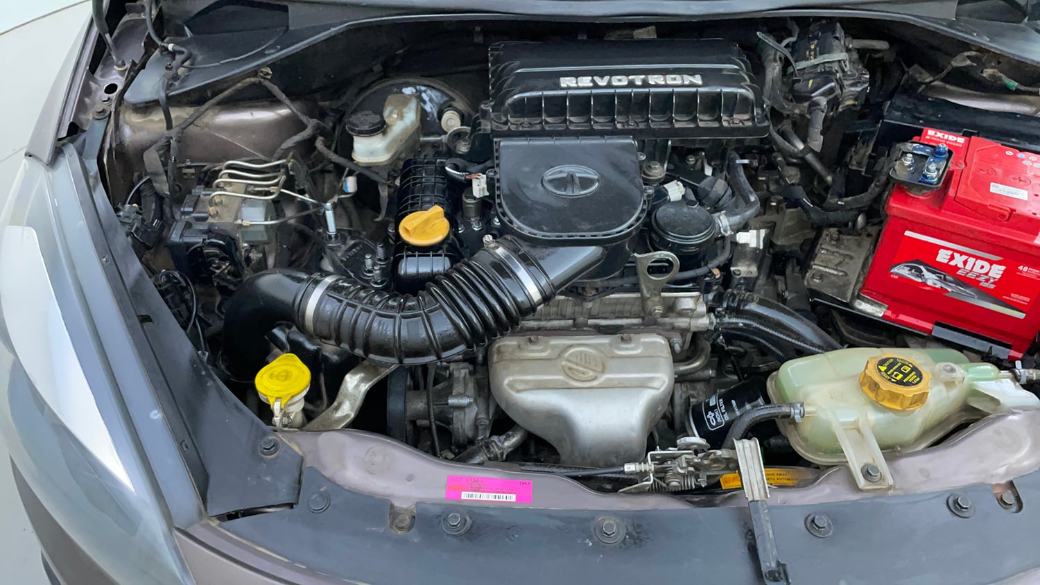 Used 2018 Tata Tigor Revotron XZA Petrol Automatic engine ENGINE RIGHT SIDE VIEW