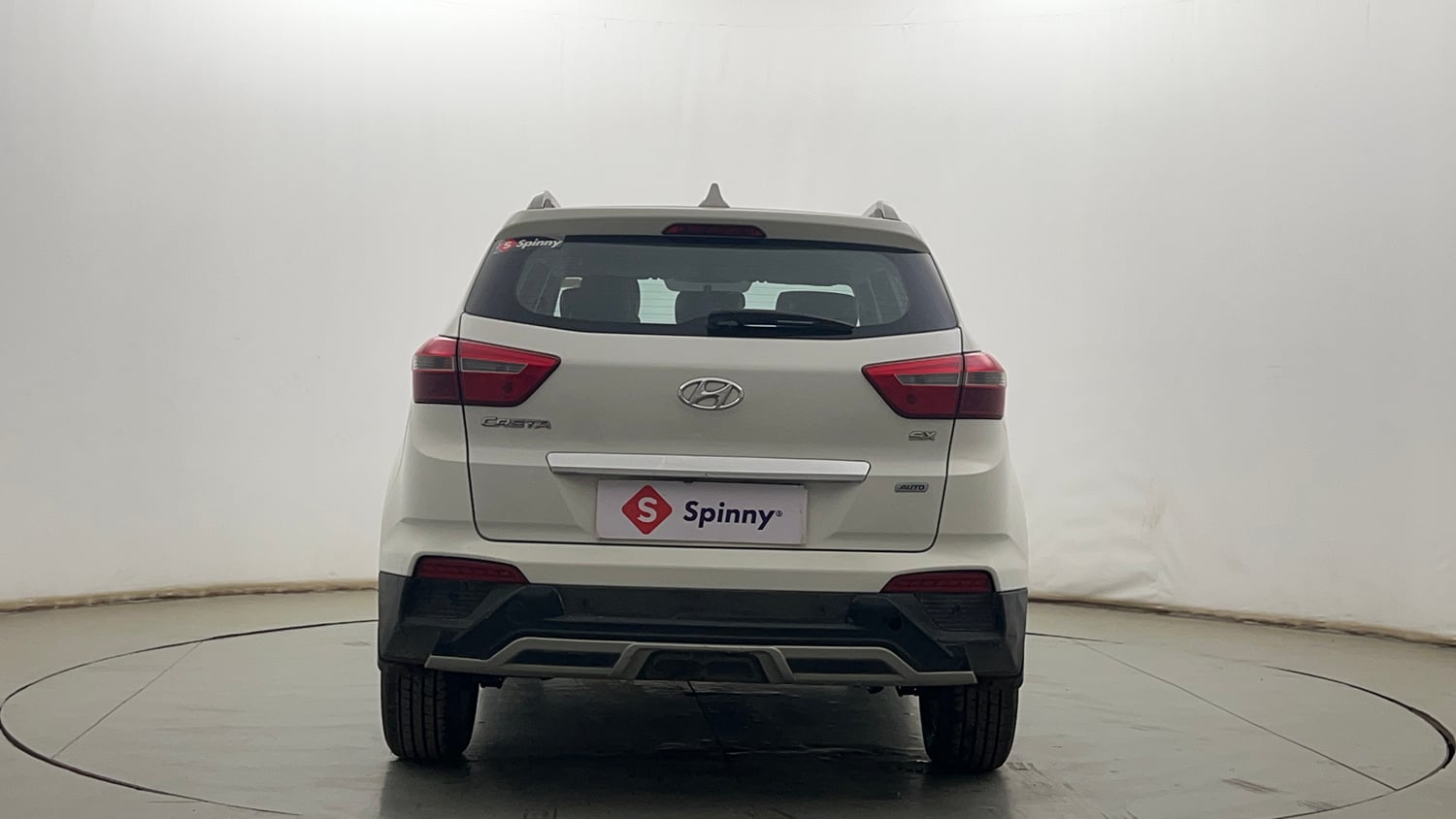 Used 2017 Hyundai Creta SX Plus 1.6 AT Petrol Petrol Automatic exterior BACK VIEW