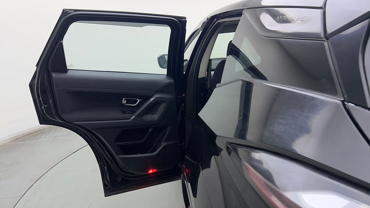 Used 2021 Tata Harrier XT Plus Dark Edition Diesel Manual interior LEFT REAR DOOR OPEN VIEW