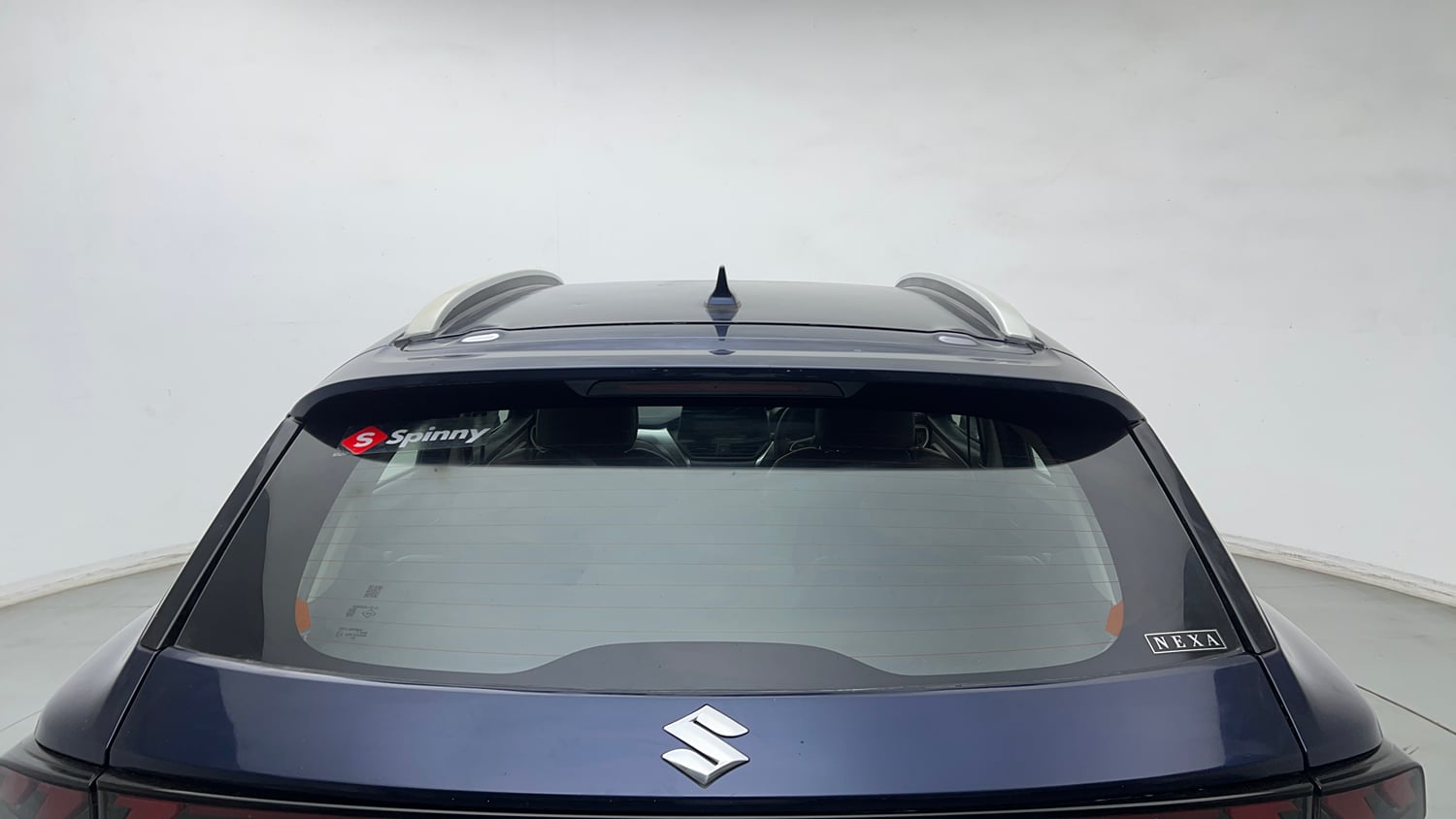 Used 2023 Maruti Suzuki Fronx Delta Plus 1.2L MT Petrol Manual exterior BACK WINDSHIELD VIEW